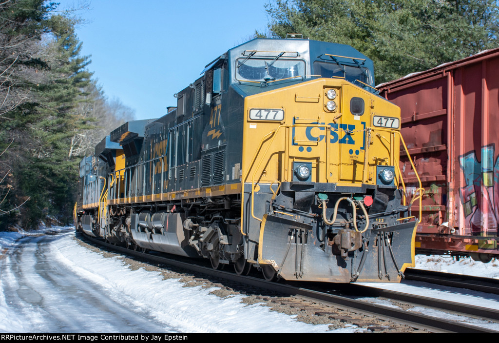 I022 (Syracuse, NY to Worcester, MA) passes Q436 at CP-60